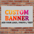 Custom Banners and Signs for Business,Banners and Signs customize for Outdoor,customized Personalized Banner Photo Text for Birthday Party Graduation Wedding Event (6' X 4')