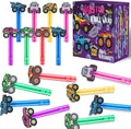 24Pcs Truck Bubble Wands for Birthday Party Favors Decorations, Durable Truck Bubble Toys for Kids Pinata Goodie Bag Stuffers & Classroom Prizes
