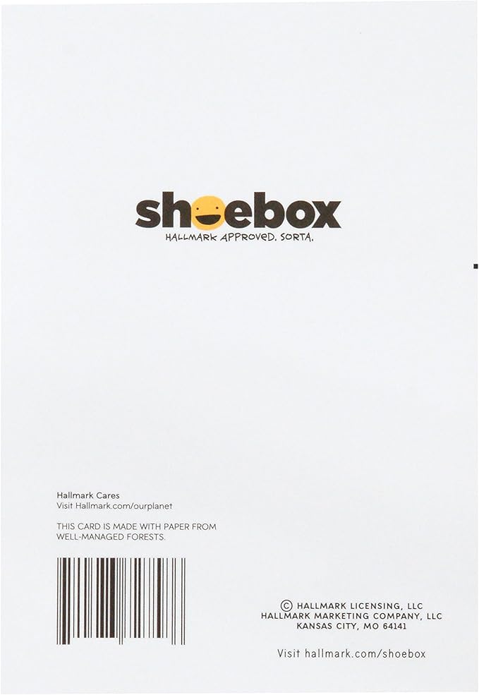 Hallmark Shoebox Funny Birthday Card (Vodka Goldfish)
