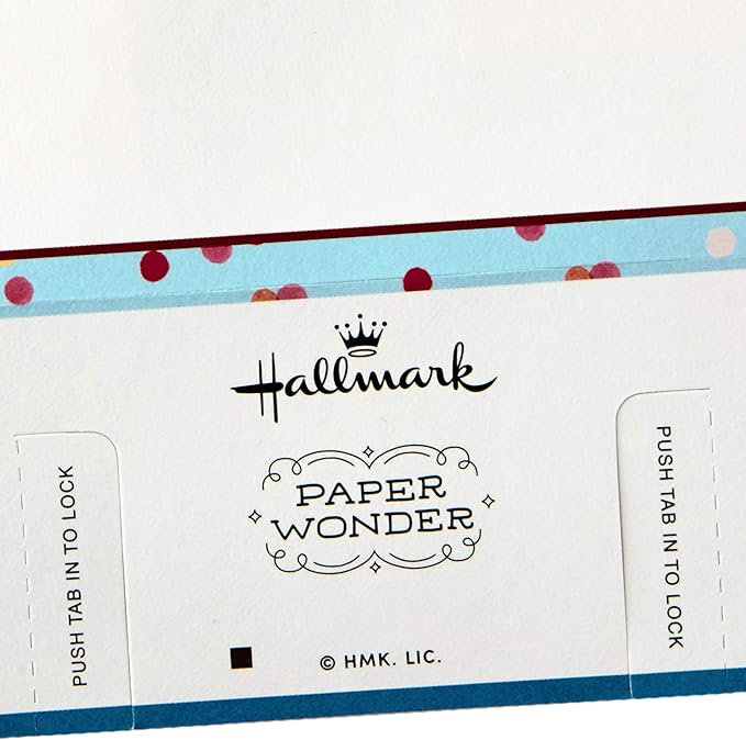 Hallmark Paper Wonder Displayable Pop Up Birthday Card (Birthday Cake)