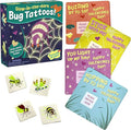 Valentine's Day Gift for Kids, Fun Party Favors for Classroom, Goodie Bag Stuffers - 28 Glow in the Dark Bug Tattoos