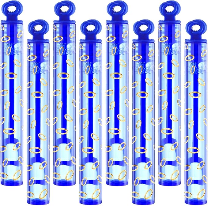 32 Pcs Gold Ring Print Bubble Wands Bubbles Party Favors for Adult Summer Activity Birthday Gifts Carnival Goody Bag Stuffers Wedding Supplies