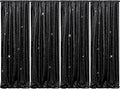 B-COOL Black Sequin Curtains Drapes 4 Panels Glitter Party Curtains 2FTx8FT for New Years Gothic Themed Party Birthday Stage Holiday Decorations