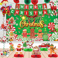 Gingerbread Christmas Decorations: Merry Christmas Decorations Christmas Party Decorations Gingerbread Party Decorations