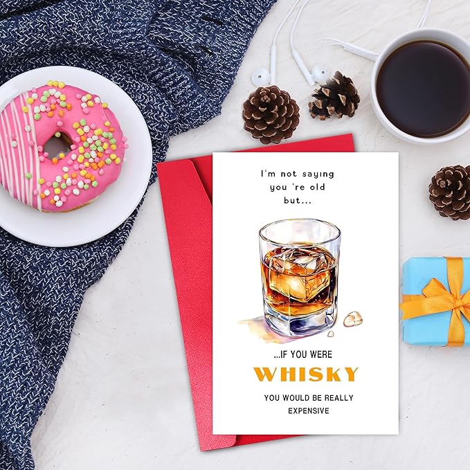 Funny Birthday Card for Men Husband, Birthday Card for Him Friend Boyfriend, Bday Cards Gifts Funny