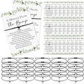 Thyle 25 Set Leaf Baby Shower Favors for Guests Adjustable Bracelets with Message from the Bump Card Footprints Charm Baby Shower Bracelets for Gender Reveal Thank You Gifts
