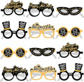 KatchOn, 2026 Glasses New Years Eve - Pack of 12 | New Years Eve Party Supplies 2026 | New Years Eve Glasses for NYE Party Favors 2026, Happy New Years Decorations 2026 | NYE Decorations 2026
