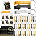 50 Sets 50th Birthday Party Favors for Guest We Still Do 50 Years Bottle Opener Keychain Thank You Cards and Bags 50th Wedding Anniversary Souvenirs Return Gift