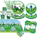 KEFAN Golf Birthday Party Decorations, Golf Theme Party Tableware Supplies including Plates, Cups, Napkins, Tablecloth, Serves 20 (20)