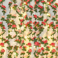 MARTINE MALL Rose Vines with 99 Ft/300 LED String Lights, Floral Garland for Bedroom, Wedding Decor