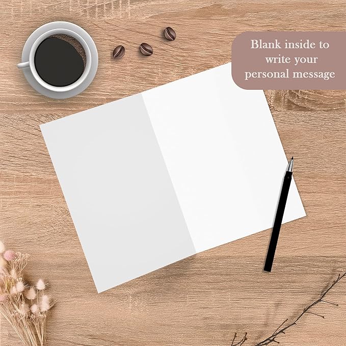 Cheerin Mothers Day Card with Envelopes - Romantic Cards for Wife, Girlfriend - Sentimental Mother's Day Card from Husband or Partner - Sweet Gift for Her on Mama's Day 5x7 Inch
