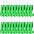 30 Pcs Gold Noise Makers, Metallic Fringed Noise Makers for New Year Party Favor Supplies, Green
