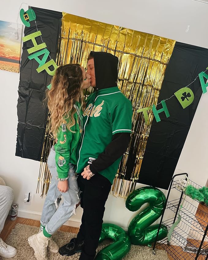 Green 6 Balloon, Number Balloons 40 Inch, 6th Balloons for Decorations, Green Party Supplies 6 Balloon, Number 6 Balloon, St. Patrick's Day Decorations