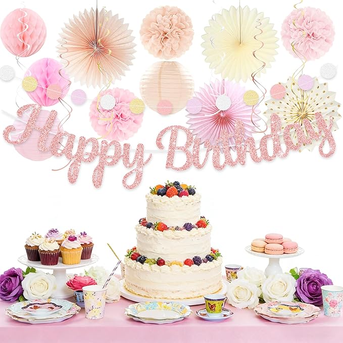 Boho Birthday Part (pink)