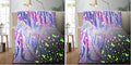 TEHALK Unicorn Glow in The Dark Blanket, Unicorn Blanket for Girls/Kids, Unicorns Gifts for Girls Age 3-12, Toddler Blanket for Kids, Soft Fleece Blanket Throw Birthday Gift 40"x60" (Pack of 2)