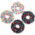 Easter Hair Ties for Women Girls Rabbit Bunny Ear Hair Scrunchies Easter Egg Elastic Hair Bands Spring Flower Hair Tie Accessories Holiday Headwear Outfits Gifts