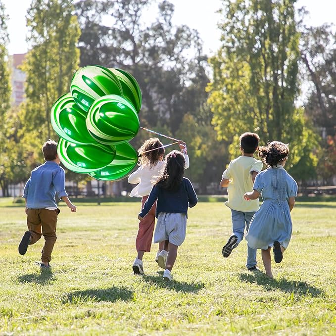 Green Marble Balloons Marbled Agate Latex 12 Inch 50 PCS Swirl Balloons for Tie Dye Party Chrismas Decoration Summer Jungle Rain Forest Themed Event