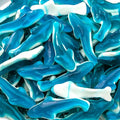 Gummy Sharks - 11 Ounce Bag - Blue Shark Gummies - Raspberry Marshmallow Flavor - Blue Candy for Goodie Bags, Gifting, Snacking and Dessert Decorating