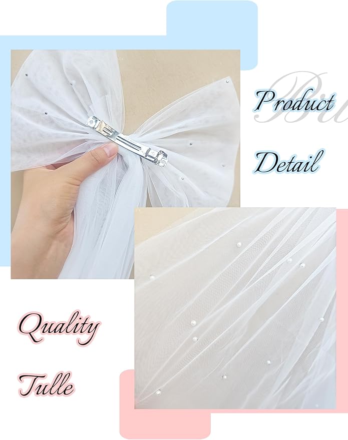 Bride To Be Sash and Bride Veil White for Bachelorette Party, Bach Party Favors Accessory, Bridal Vei and Sash Set