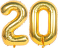 40 Inch gold Number Balloons Helium Foil Mylar Balloon Birthday Party banquet Decoration 20