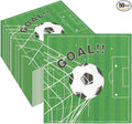 50Pcs Soccer Napkins, Disposable Soccer Birthday Party Decorations Soccer Themed Napkins for Sports Party Supplies Table Decor