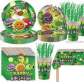141pcs Zombies Birthday Tableware Decorations Party Plates Cups Soccer Theme Napkins Beach Ball Tablecloth for Soccer Party Decoration (Zombies)