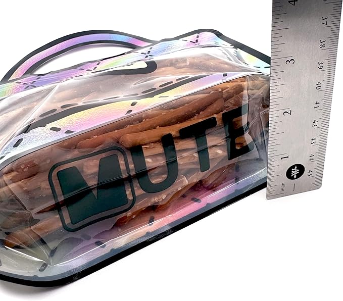 20 Pack Gift Bags for Kids Birthday Party Supplies - Bulk Goodie Bag for Candy, Snacks, or Favors with Resealable Ziplock Seal (Holographic/Large)