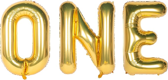 Letter Balloons 40 Inch Giant Jumbo Helium Foil Mylar for Party Decorations Gold ONE