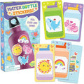 Peaceable Kingdom Valentine's Day Gift for Kids, Fun Party Favors for Classroom, Goodie Bag Stuffers - 28 Water Bottle Sticker Valentines