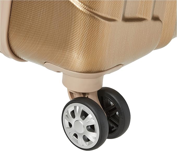 Rockland Melbourne Hardside Expandable Spinner Wheel Luggage, Carry-On 20", Bronze