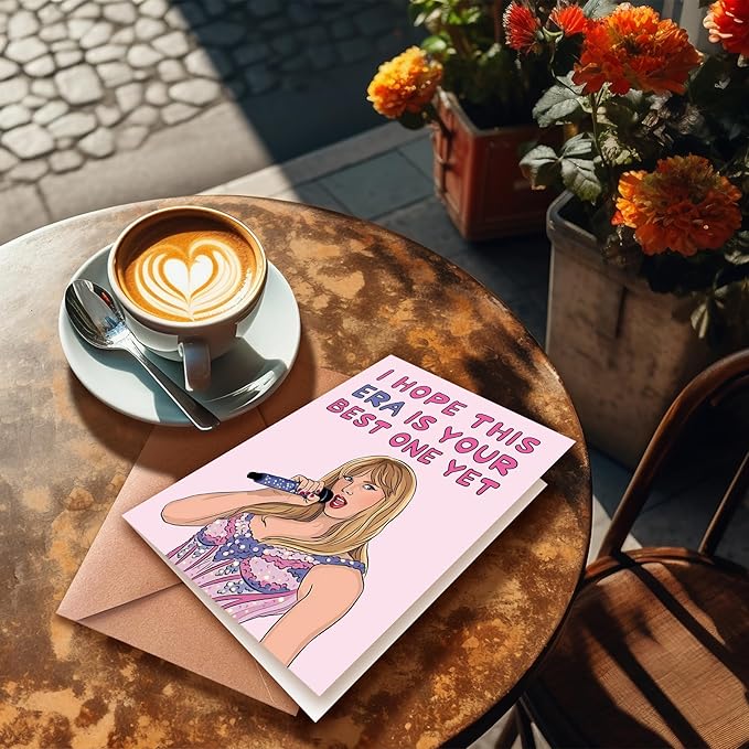 Daughter Birthday Card, Birthday Gifts, Birthday Card for Sister, I Hope This Era Is The Best for You, for Your Son | Daughter | Brother | Sister | Best Friend