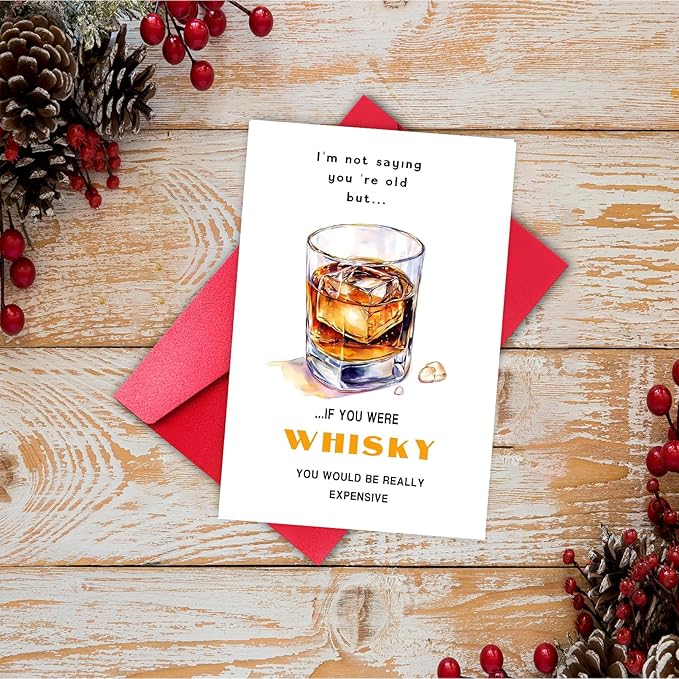 Funny Birthday Card for Men Husband, Birthday Card for Him Friend Boyfriend, Bday Cards Gifts Funny