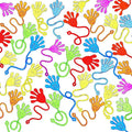 JOYIN 120Pcs Glitter Sticky Hands Party Favors, Easter Egg Fillers Party Favors Set for Kids, Holiday Traditions, Classroom Treasure Box Carnival Prizes Bulk Pinata Stuff Mini Toys, goodie bags