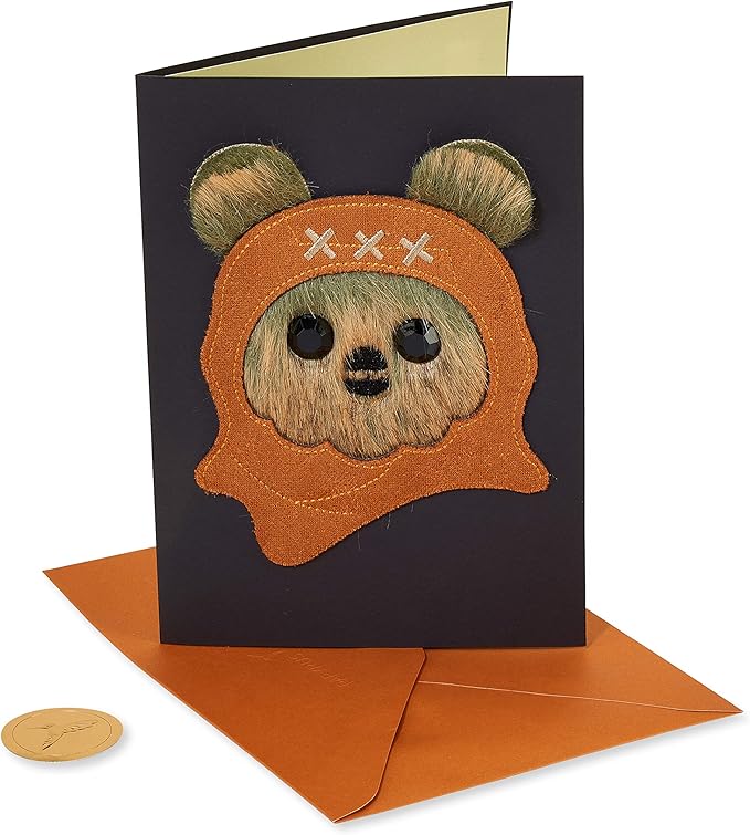 Papyrus Star Wars Birthday Card (Ewoks)