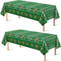 Super Game Bowl Party Decorations 2026 - Green Tablecloth for Football Party Decorations Favors Supplies | Game Day Table Cloth Backdrop Banner Indoor Outdoor -Football Birthday Table Cover for Home