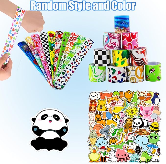 128 Pcs Party Favors, Prize Box Toys for Kids Classroom, Treasure Chest, Pinata Fillers, Goodie Bags Stuffers Bulk, Fidget Toys Set