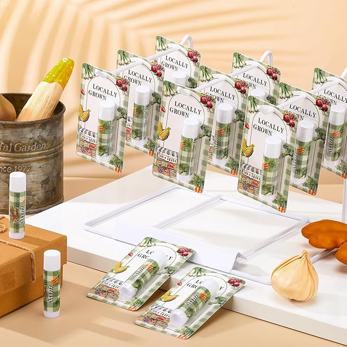 30 Pack Locally Grown Baby Shower Games Prizes Party Gifts Bulk Lip Balms Favors for Winners Adults Guests Gender Reveal Favors Decorations Baby Shower Souvenirs Gift Bags Stuffers