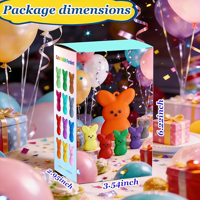 72 Pcs Easter Party Favors for Kids, Easter Egg Fillers Basket Stuffers, Birthday Gifts for Toddlers Adult, Classroom Prizes Box, Easter Decorations