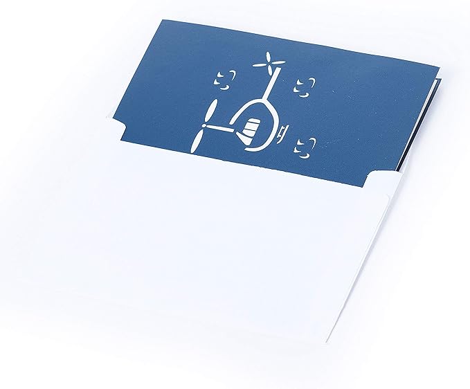 Pop Up Cards Set for Kids. Boys Will Love These 3D Christmas or Happy Birthday Cards (4 Pack)