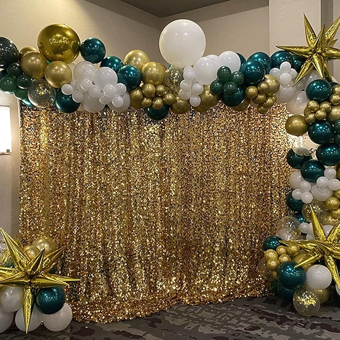 Metallic Teal Balloons, 50 PCS Double Stuffed Chrome Turquoise Balloons, Shiny Thick Dark Teal Blue Balloon Latex Helium Balloon for Christmas Birthday Wedding Graduation Party Decorations Supplies