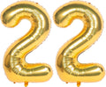 40 Inch gold Number Balloons Helium Foil Mylar Balloon Birthday Party banquet Decoration 22