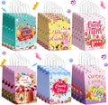 Cabaubl 24 Pack Candy Goodie Bags, Gift Bag with Handles, Candy Bags for Candy Party Favors, Treat Bag for Birthday Party Decorations