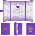 Vlipoeasn 2026 Graduation Guest Book Alternative, Purple Gold Class of 2026 Graduation Party Decorations, Graduation Signature Book for 2026 College High School, Unique Graduation Gifts for Friends