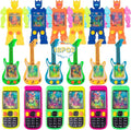24Pcs Handheld Water Game Mixed Design,Colorful Water Ring Toss Handheld Toys,Party Favors,Pocket Games for Kids,Goodie Bags Stuffers, School Classroom Rewards，Birthday Return Gifts,Bulk Toys Prizes