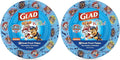 Glad for Kids Paw Patrol Disposable Paper Plates, Heavy Duty Soak Proof Microwavable Kids Plates for Parties, Birthdays, and Everyday Meals, Core Pups Blue, 8.5 Inch, 20 Count (Pack of 2)