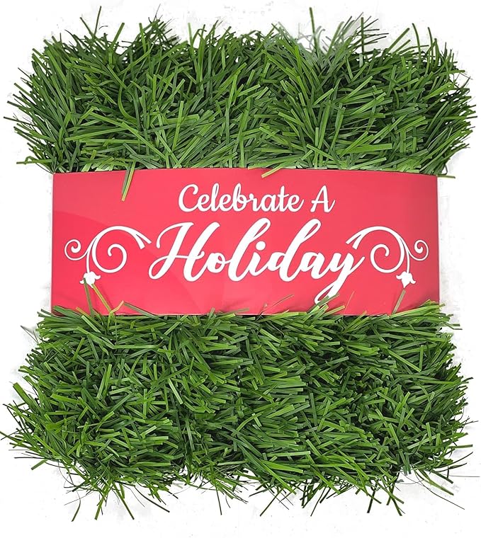 20 Foot Garland | Christmas Garland for Christmas Decorations Indoor or Outdoor | Non-Lit Soft Garland Christmas Decorations | Green Holiday Decor | Home Garden Artificial Greenery (1, 20 FT)
