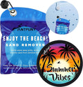 Antfuny Sand Remover for Beach Cleaner Eraser for Kids Women Wipe Off Mitt Duster Brush Vacation Hawaii Honeymoon Essential Gift Costa Must Haves Resort Rio de Janeiro Bahamas Punta Cana Beach Towel