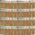 4 Packs 10 Feet Long Foil Fringe Christmas Garland Red Green Silver Tinsel Metallic Streamers Bells Wall Hanging Banner for Car Parade Floats Table Skirts Indoor Xmas Party Decorations