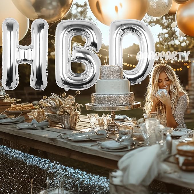 Letter Balloons 40Inch Large Giant big Foil Mylar Silver Balloons Z for Birthday Party Decorations