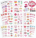 Happy Mothers Day Stickers, 321Pcs Mother's Day Stickers, Mom Stickers, Mothers Day Gifts Cards Lables